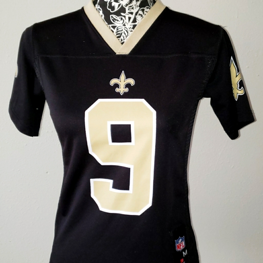 New Orleans Saints Drew Brees #9 Kids Jersey Medium 7/8 NFL Team Apparel